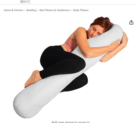 Read more about the article Maturnity  Body Pillow  (Only Available in Nude Colour )