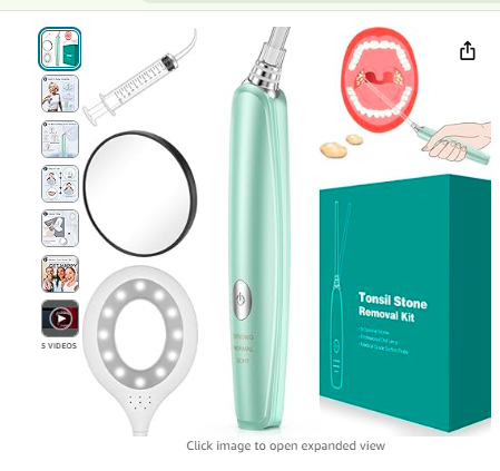 Read more about the article tonsil stone removal kit