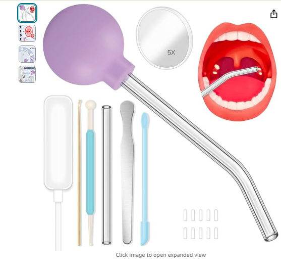 Read more about the article Tonsil Stone Remover Vacuum Tonsil Stone Removal Kit with Light