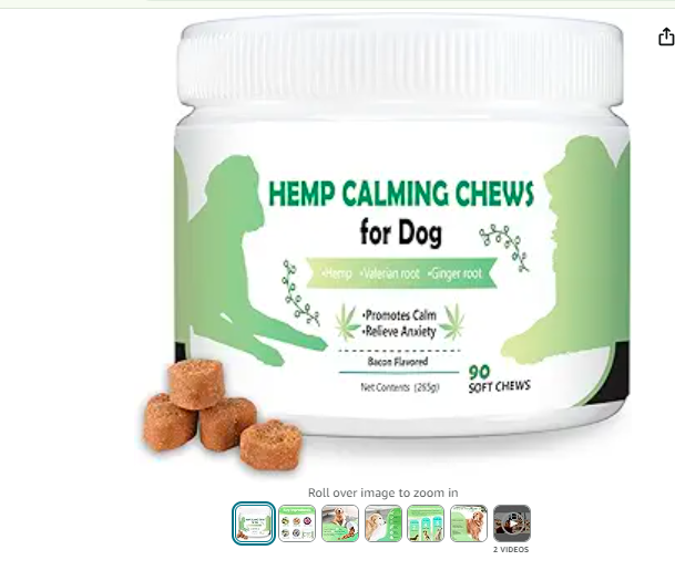 Read more about the article calming chews for dogs