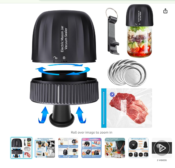 Read more about the article electric mason jar vacuum sealer 3 in 1