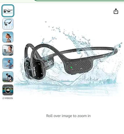 Read more about the article Waterproof Headphones For Swimming Headphones Underwater Headphones For Swimming Waterproof Bone Conduction Headphones Bluetooth MP3 Player Swim Headphones Waterproof Earbuds For Swimming IPX8 32G