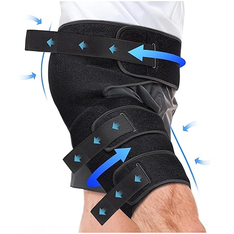 Read more about the article Adjustable Hip & Thigh Brace for Sciatica Pain Relief – Groin & Hamstring Medical Compression Sleeve Stabilizer for Men and Women, Buttock Support Wrap with Six Nylon Buckle Pressure Strips