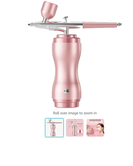 Read more about the article MADETEC Airbrush Kit for Nails, Air Brush Set with 0.3mm Nozzle and Cleaning Brush (peach)