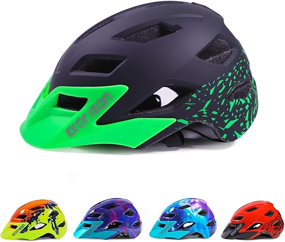 Read more about the article Ckorison Kids Helmet Toddler Bike Helmet Adjustable Safety Lightweight Children Bicycle Helmet for Kids Skating Cycling Scooter Boys and Girls Bike Helmets Ages 3-5-8-13