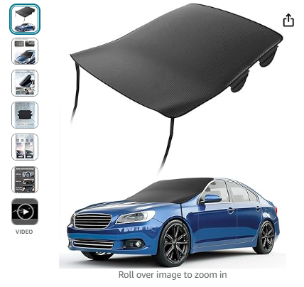 Read more about the article Windshield Cover for Ice/Snow [600D Oxford Fabric] Winter Protection Frost Snow Cover with Dual-Sided Waterproof PVC Heavy Duty Frost, Winter Protection for Car, Sedan, SUV, Trucks