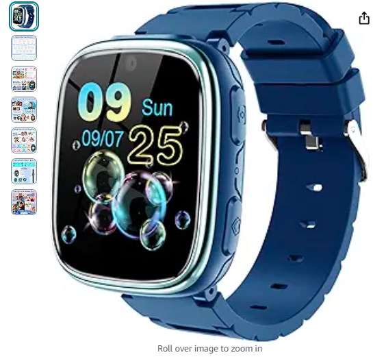 Read more about the article Kids Smart Watch Toys for Boys Girls – Children Watch for Kids 4-12 Years Touch Screen Watch with 15 Games Video Camera Music Player Alarm School Mode Education Birthday Ages 5 6 7 8 9 10 (Dark Blue)