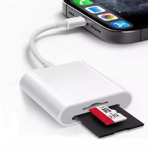 USB C SD Card Reader, SD Card Reader Adapter, Adapter for SDXC, SDHC, SD, Micro SD/TF Cards,Compatible with iPhone 15/ Pro Max/Pro/Plus,/MacBook Pro,iPad Pro/Air/mini,Samsung